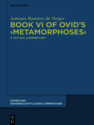 cover image of Book VI of Ovid's ›Metamorphoses